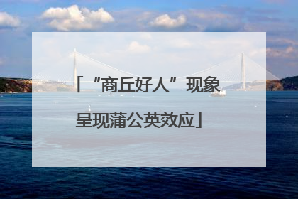 “商丘好人”现象呈现蒲公英效应