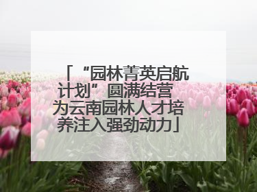 “园林菁英启航计划”圆满结营 为云南园林人才培养注入强劲动力