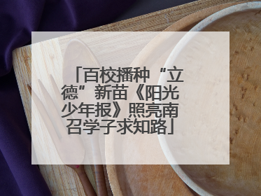 百校播种“立德”新苗《阳光少年报》照亮南召学子求知路