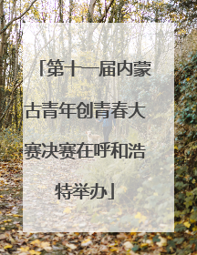 第十一届内蒙古青年创青春大赛决赛在呼和浩特举办