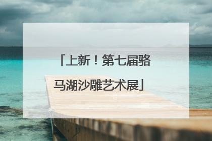 上新！第七届骆马湖沙雕艺术展