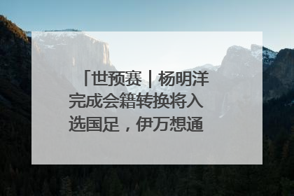 世预赛｜杨明洋完成会籍转换将入选国足，伊万想通了要打双后腰？