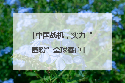 中国战机，实力“圈粉”全球客户