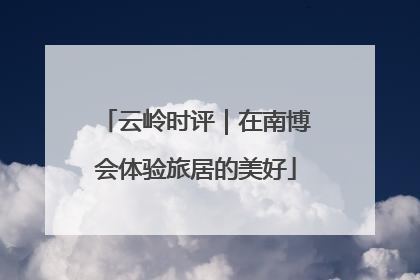 云岭时评｜在南博会体验旅居的美好