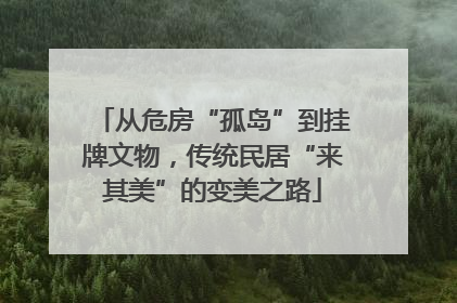 从危房“孤岛”到挂牌文物，传统民居“来其美”的变美之路