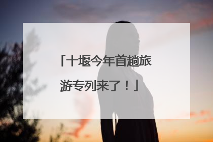 十堰今年首趟旅游专列来了！