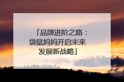 品牌进阶之路：袋鼠妈妈开启未来发展新战略