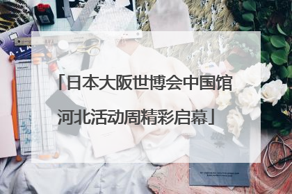 日本大阪世博会中国馆河北活动周精彩启幕