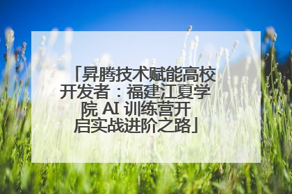 昇腾技术赋能高校开发者：福建江夏学院 AI 训练营开启实战进阶之路