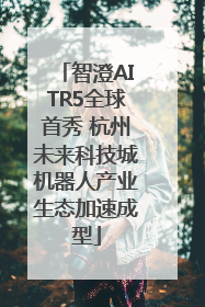 智澄AITR5全球首秀 杭州未来科技城机器人产业生态加速成型