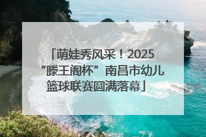 萌娃秀风采！2025“滕王阁杯”南昌市幼儿篮球联赛圆满落幕