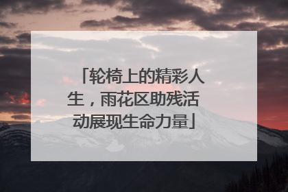 轮椅上的精彩人生，雨花区助残活动展现生命力量