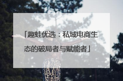 趣蛙优选：私域电商生态的破局者与赋能者