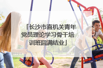 长沙市直机关青年党员理论学习骨干培训班圆满结业
