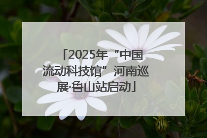 2025年“中国流动科技馆”河南巡展·鲁山站启动